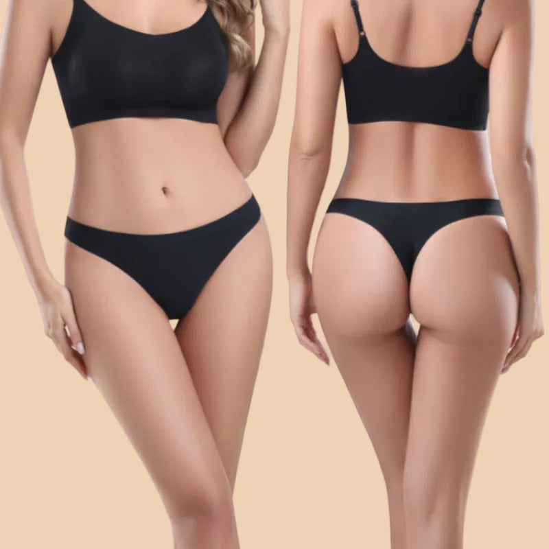Lovellee Seamless Ice Silk Womens Underwear