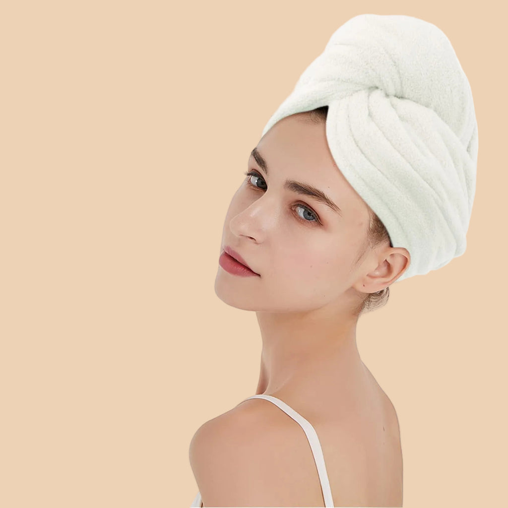 [PACK OF 3] Lovellee Hair Towel for Drying and Frizz Control