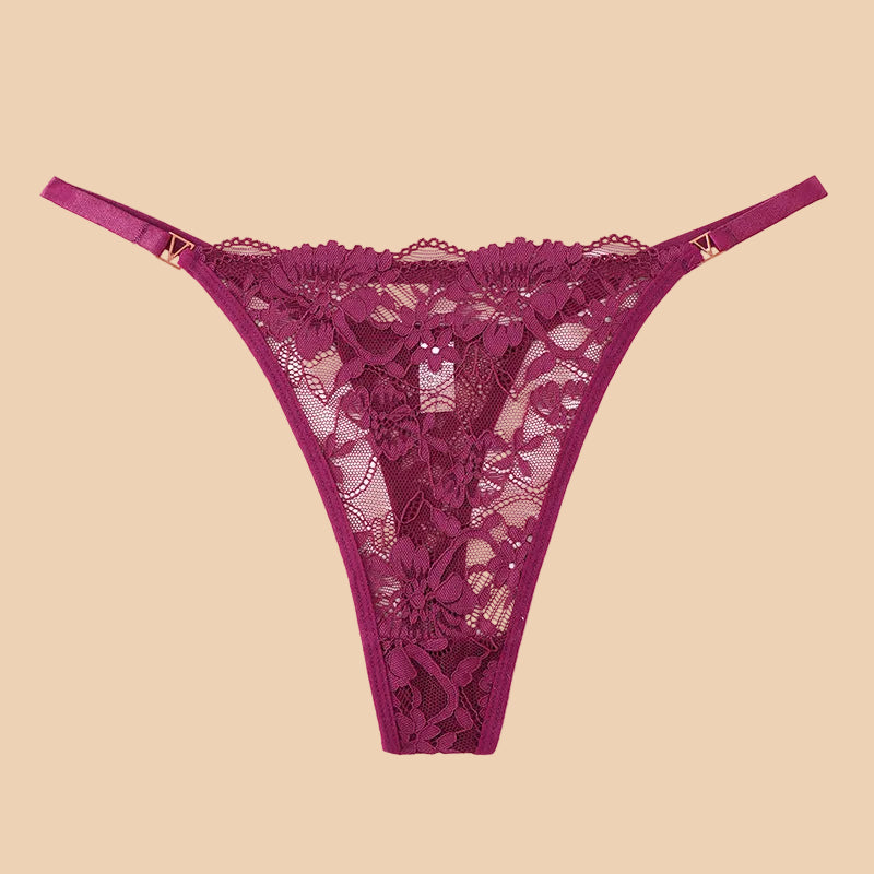 Lovellee low-waist Lace Thong Underwear