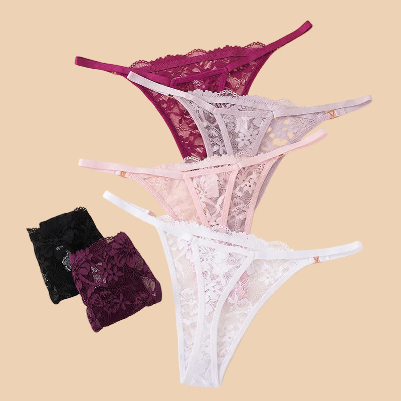 Lovellee low-waist Lace Thong Underwear