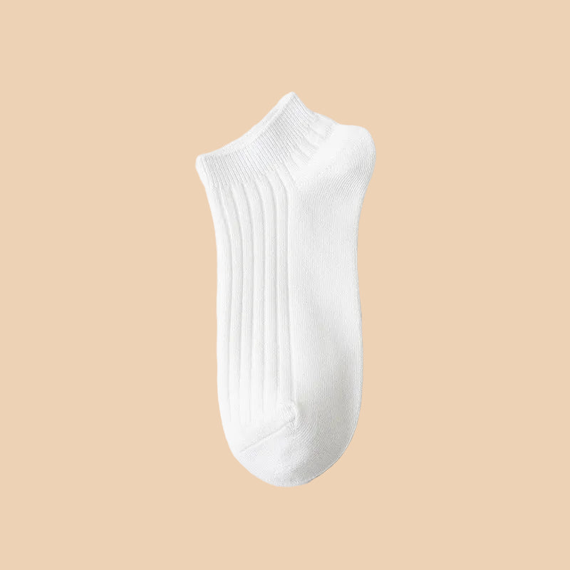 [PACK OF 5] Lovellee Ankle Socks for Women Summer Thin Breathable