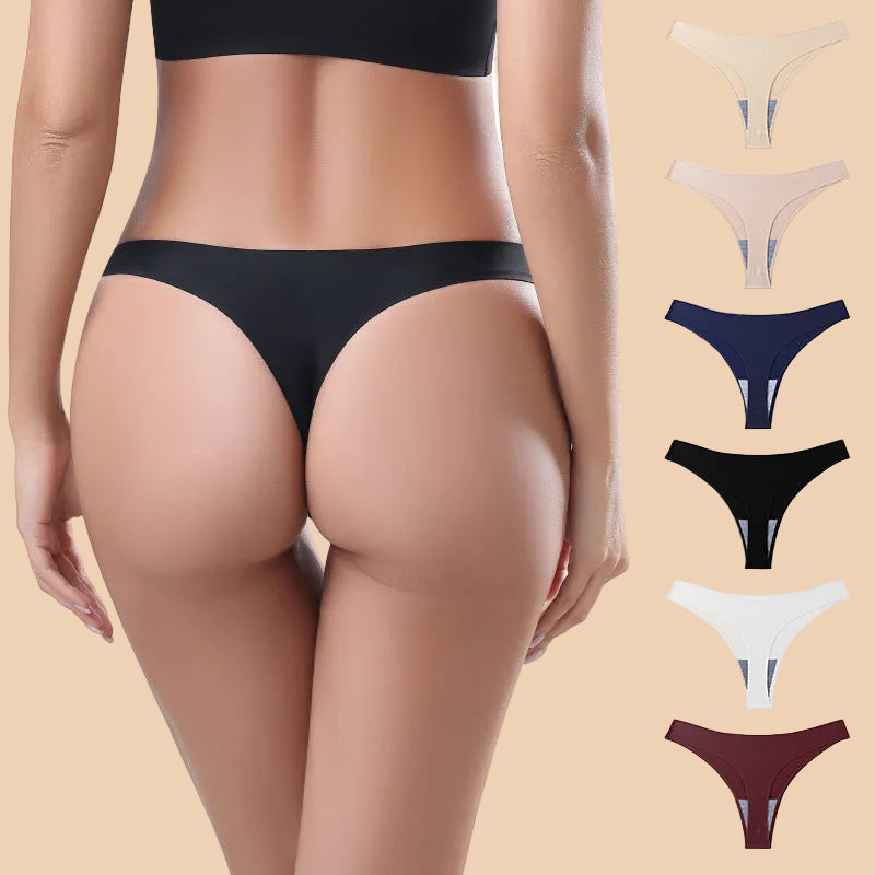Lovellee Seamless Ice Silk Womens Underwear