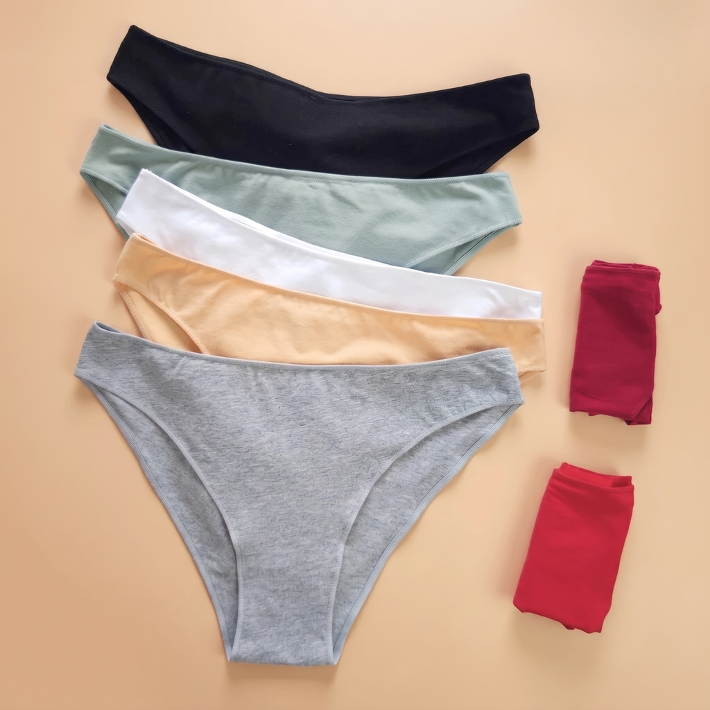 [PACK OF 4] Lovellee Cotton Low Waist Underwear
